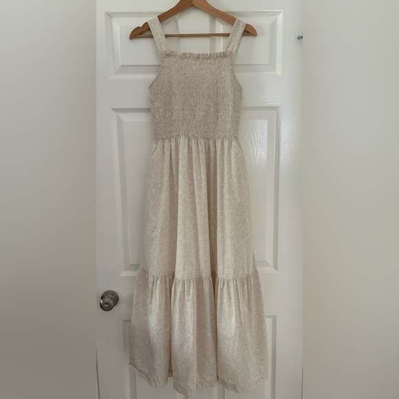 Everlane Floral Smocked Dress - Picture 5 of 6